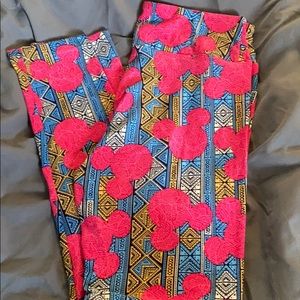 Cute Disney Mickey LuLaRoe One Size Leggings